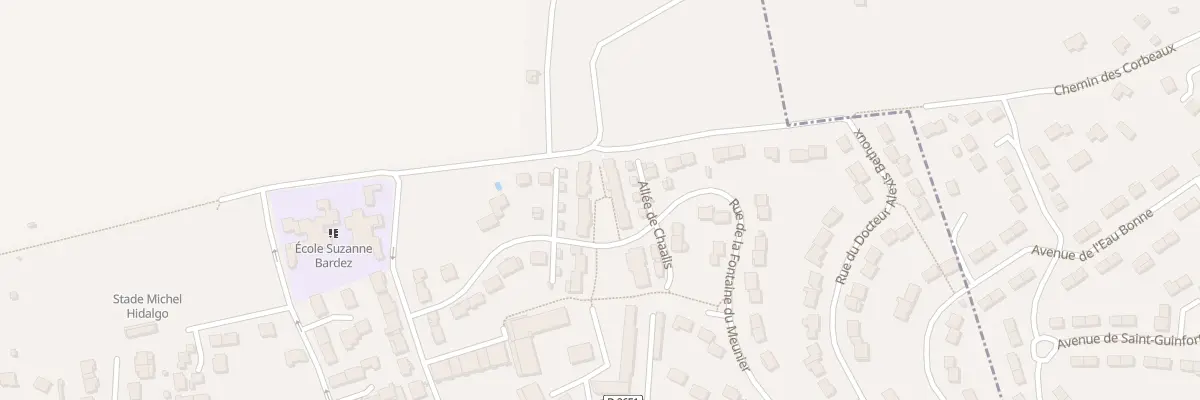 Plan du 32 Rue de la Fontaine du Meunier à Longperrier