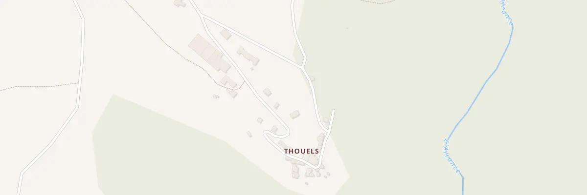 Plan du 5655 Thouels à Lestrade-et-Thouels