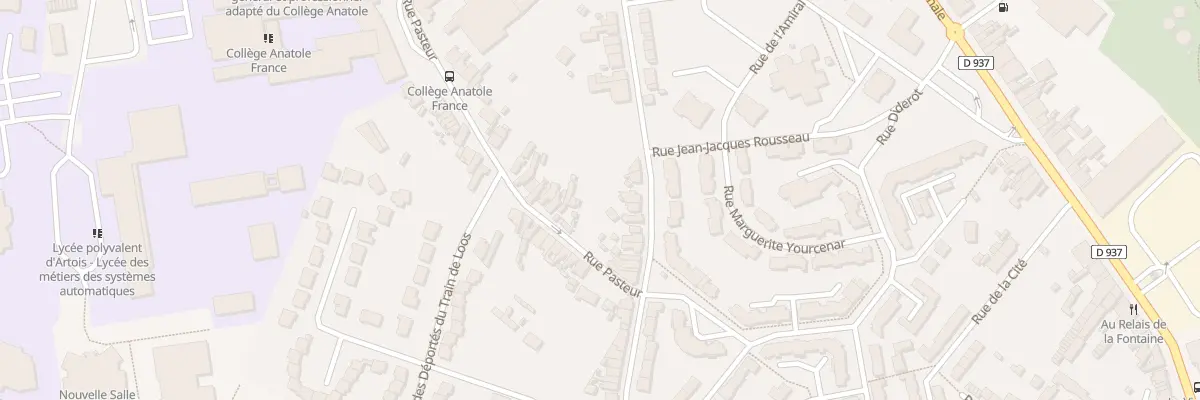 Plan du 52 Rue Béharelle à Nœux-les-Mines