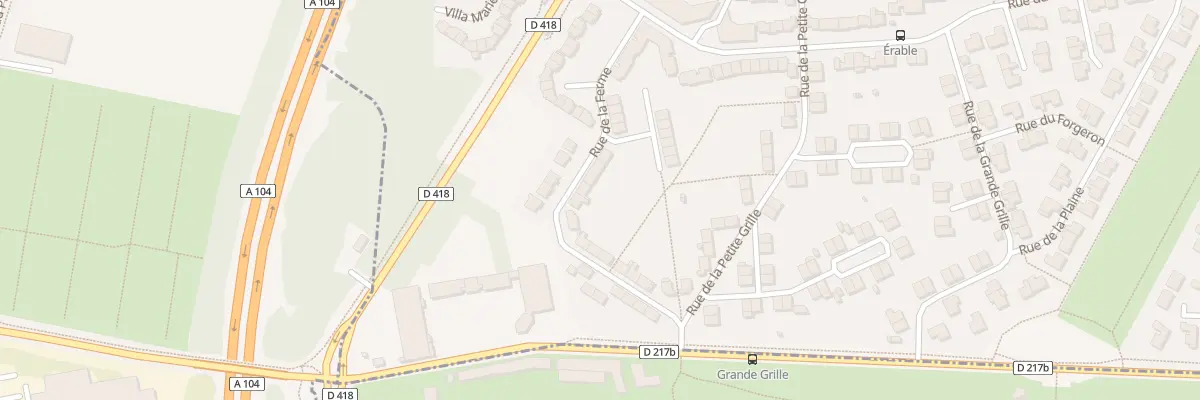 Plan du 20 Rue de la Ferme à Saint-Thibault-des-Vignes