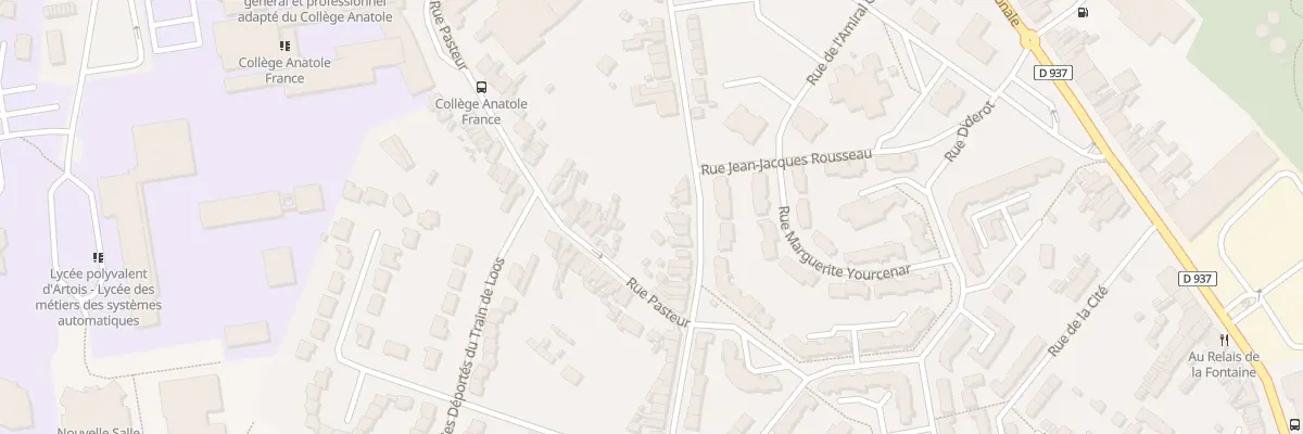 Plan du 50B Rue Béharelle à Nœux-les-Mines