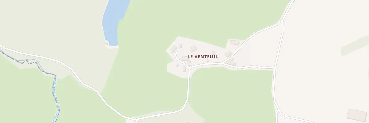 Plan du 5093 Le Venteuil à Biollet