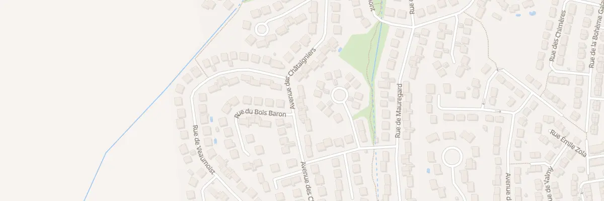 Plan du 57 Av des Chataigniers à Othis