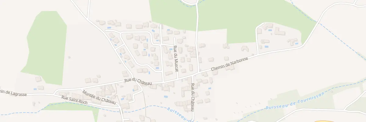Plan du 2 Rue du Muscat à Tournissan