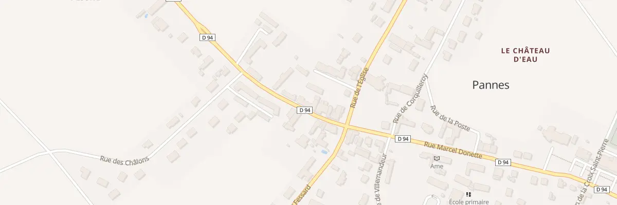 Plan du 768 Rue Marcel Donette à Pannes