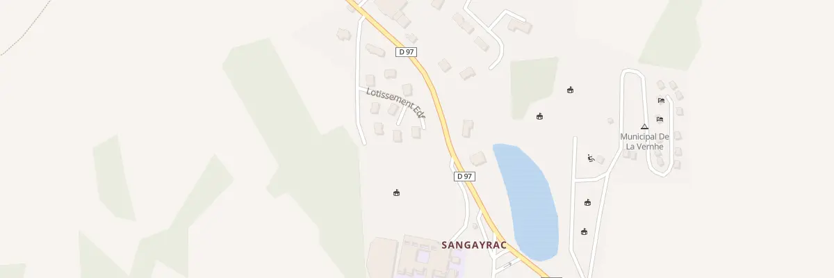 Plan du 5445 Sangayrac à Saint-Amans-des-Cots