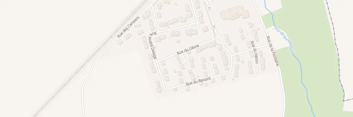 Plan du 18 Rue du Lièvre à Compans