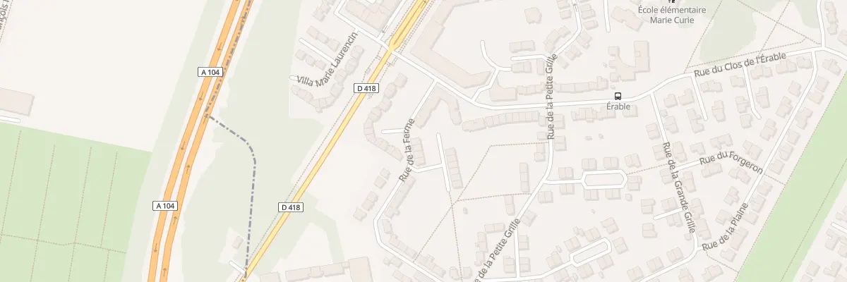 Plan du 44 Rue de la Ferme à Saint-Thibault-des-Vignes