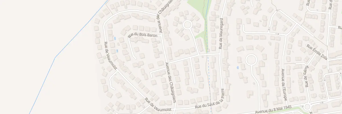 Plan du 69 Av des Chataigniers à Othis