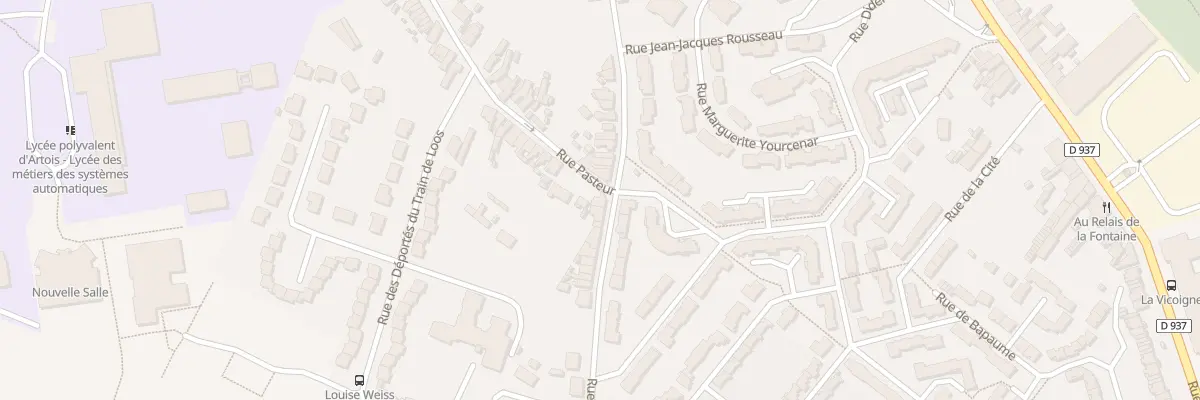 Plan du 56B Rue Béharelle à Nœux-les-Mines