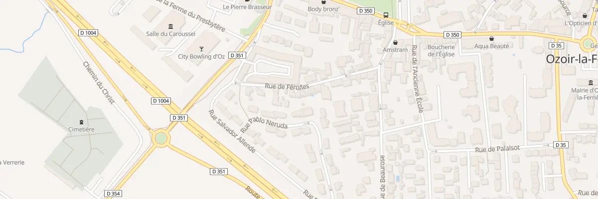 Plan du 21E Rue de Férolles à Ozoir-la-Ferrière