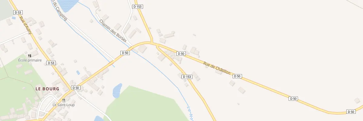 Plan du 6 Rue de Chatillon à Cernoy-en-Berry