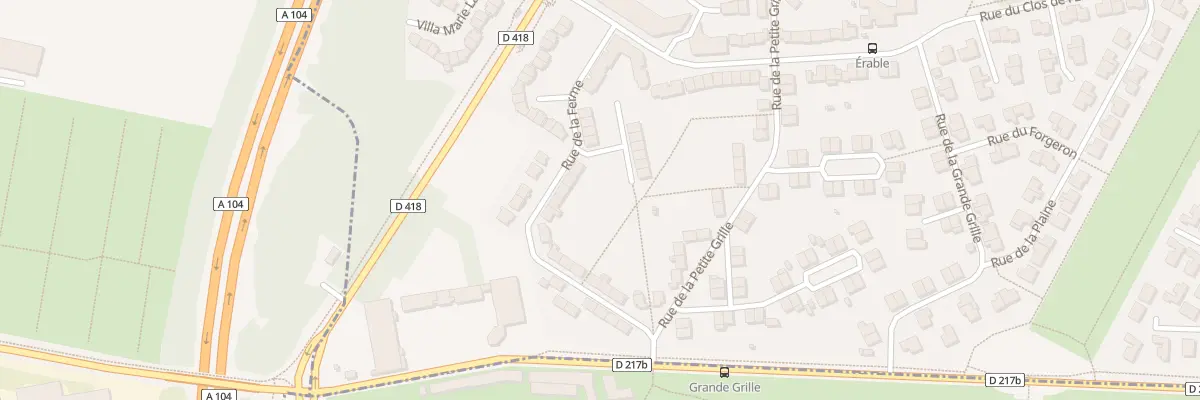Plan du 24 Rue de la Ferme à Saint-Thibault-des-Vignes