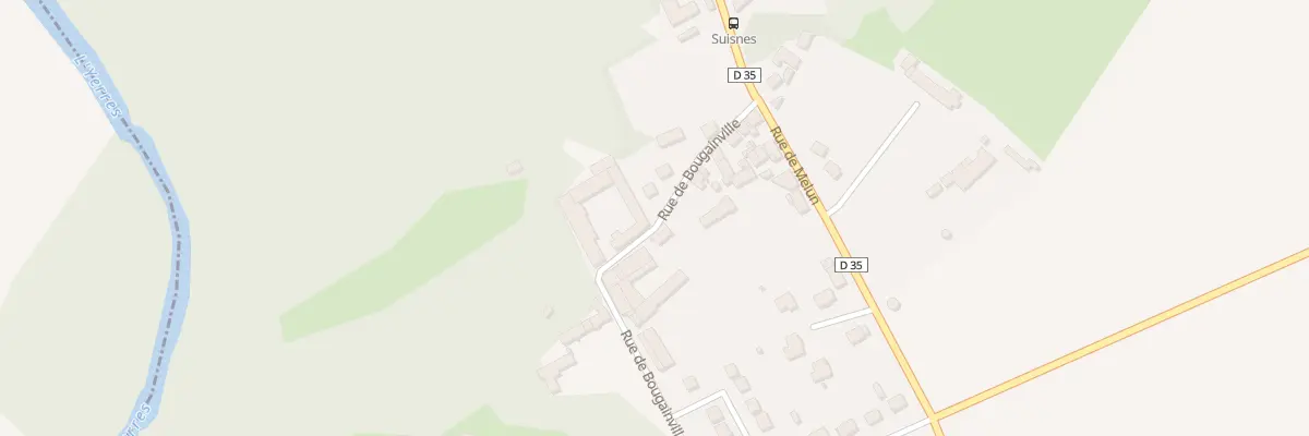 Plan du 6 Rue de Bougainville à Grisy-Suisnes