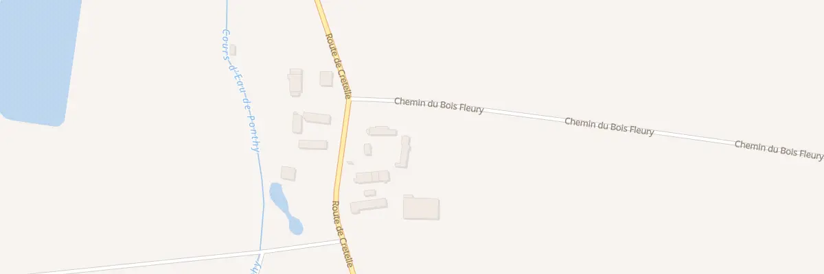 Plan du 72 Che du Bois Fleury à Varennes-Changy