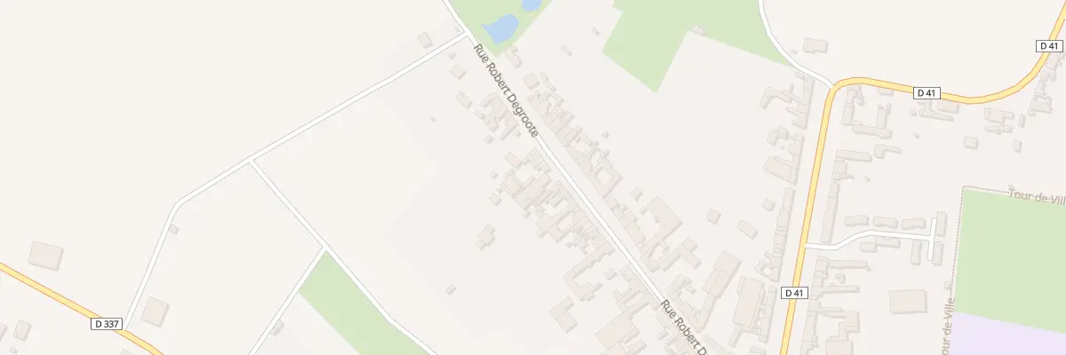 Plan du 59 Rue Robert Degroote à Harbonnières