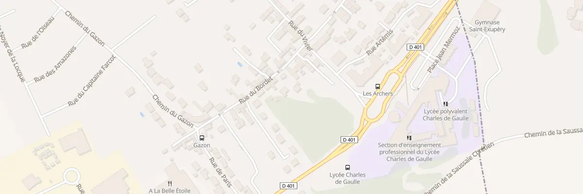 Plan du 11R Rue du Bordet à Longperrier