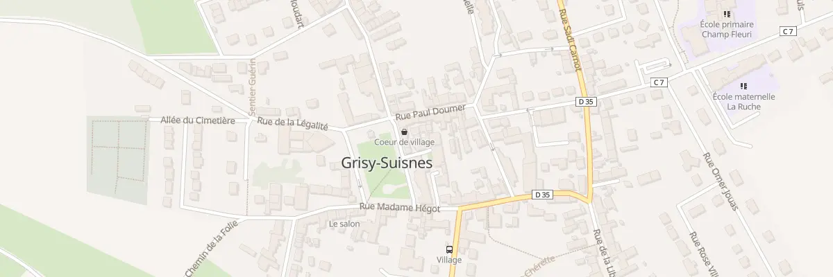 Plan du 4B Rue Roger Robert à Grisy-Suisnes