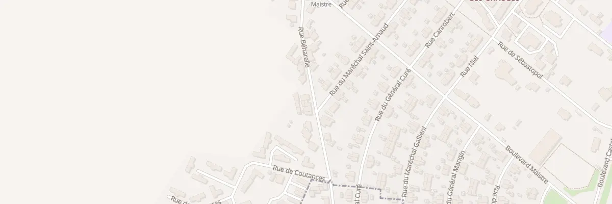 Plan du 122 Rue Béharelle à Nœux-les-Mines