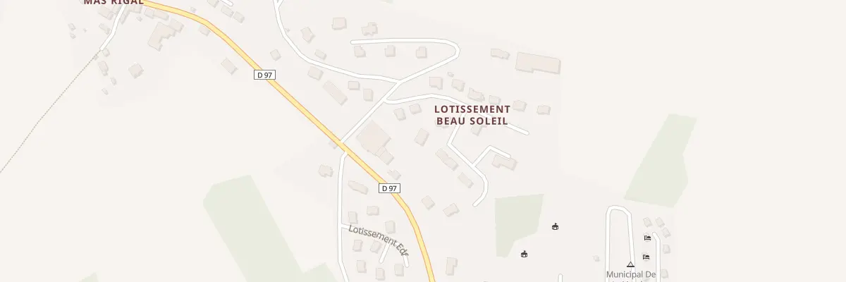 Plan du 5518 Lotissement Beau Soleil à Saint-Amans-des-Cots