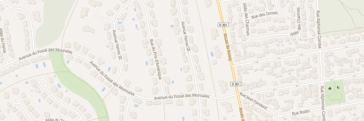 Plan du 7 Av Yerres 3 à Ozoir-la-Ferrière