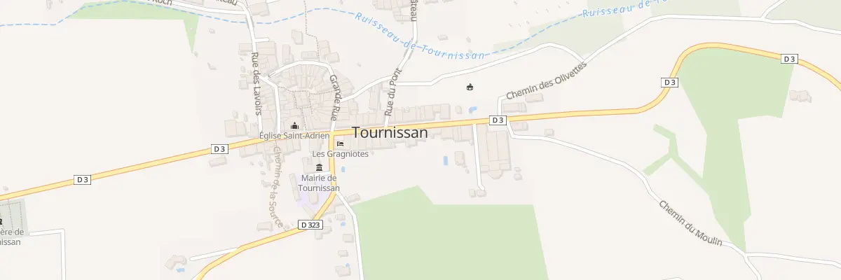 Plan du 28 Av de la Promenade à Tournissan