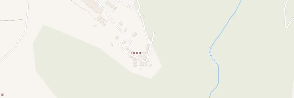 Plan du 5625 Thouels à Lestrade-et-Thouels