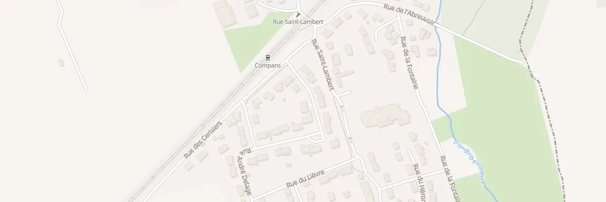Plan du 7 Rue Lucien Malingre à Compans
