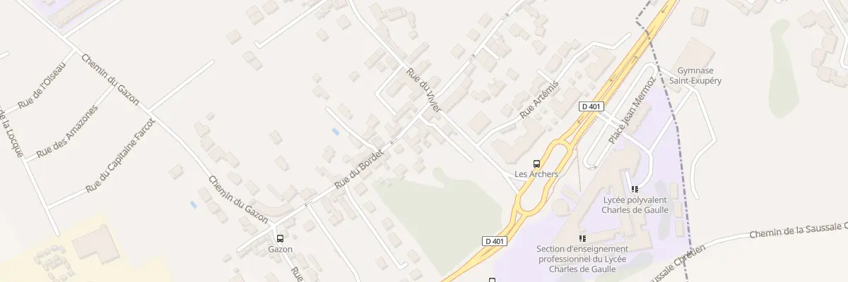 Plan du 5 Rue du Bordet à Longperrier