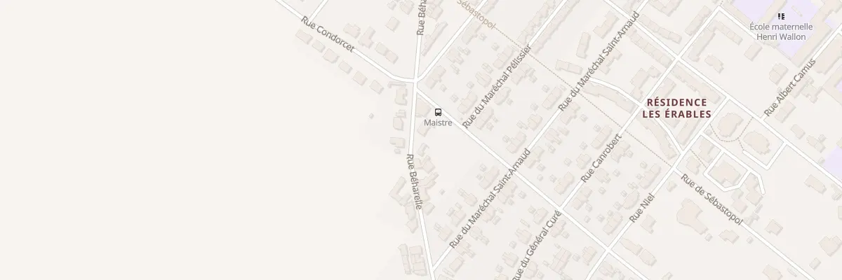 Plan du 43 Rue Béharelle à Nœux-les-Mines