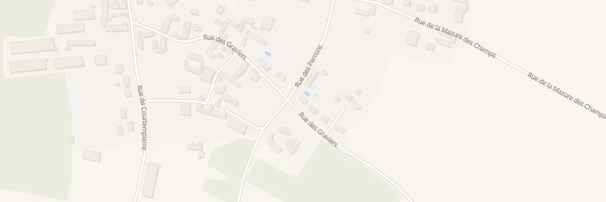 Plan du 21 Rue des Graviers à Treilles-en-Gâtinais