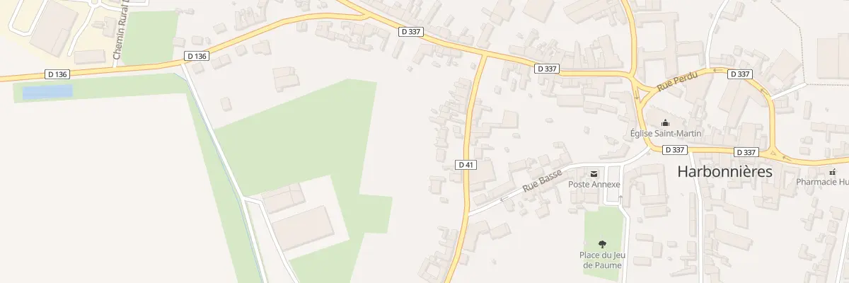 Plan du 20 Rue de Chépy à Harbonnières