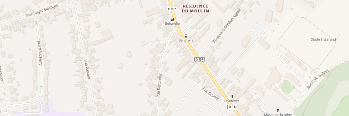 Plan du 300 Rue Nationale à Nœux-les-Mines