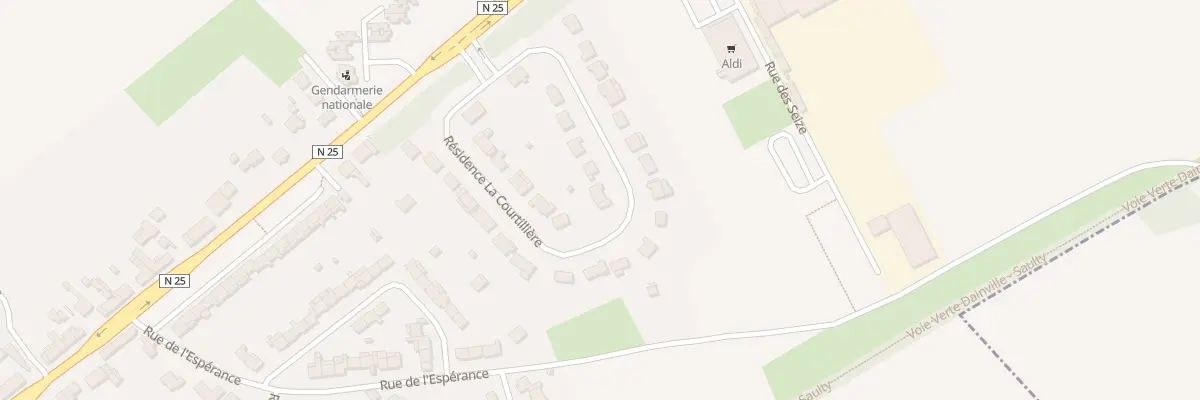 Plan du 27 Res La Courtilliere à Beaumetz-lès-Loges
