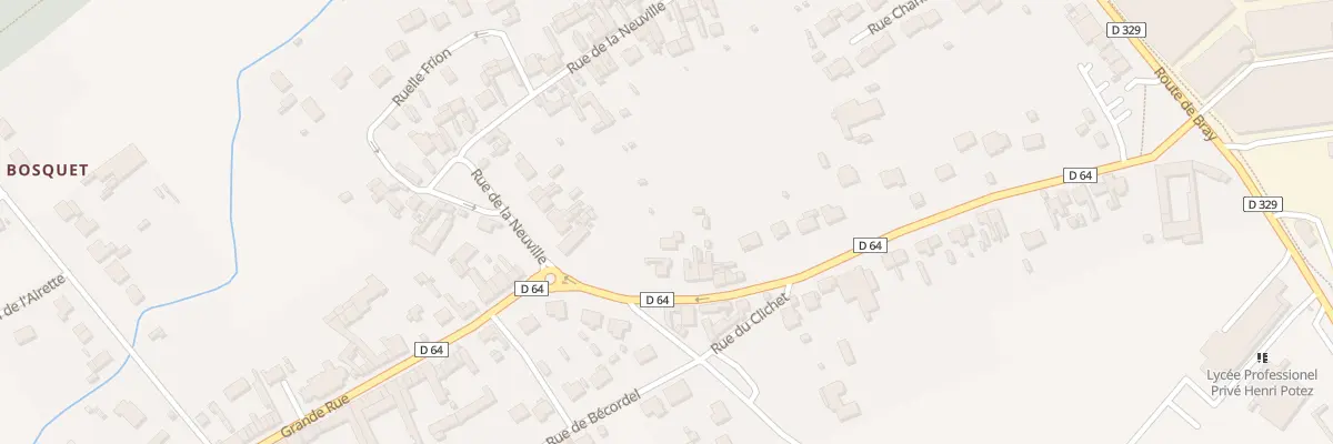 Plan du 5 Rue de l’Aviation à Méaulte