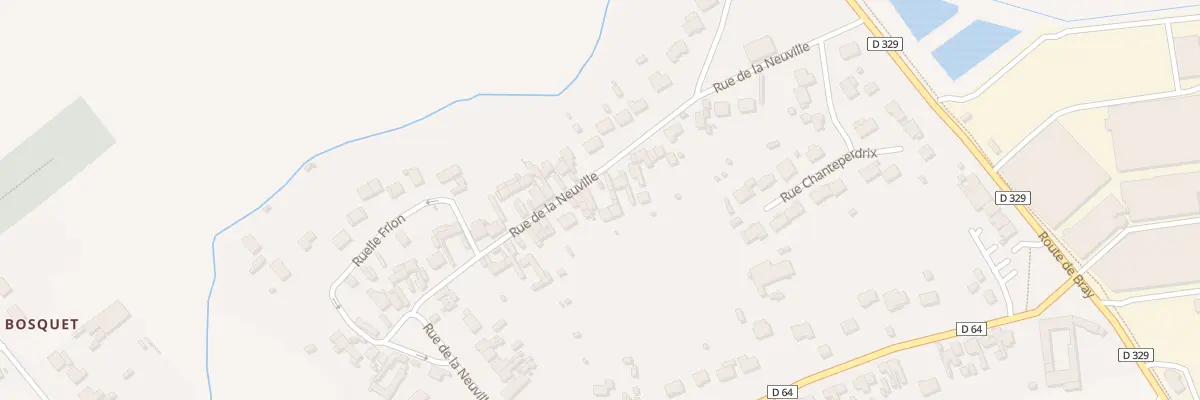 Plan du 24 Rue de la Neuville à Méaulte
