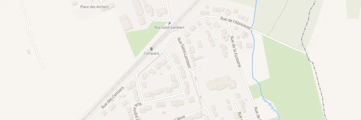 Plan du 4 Rue Lucien Malingre à Compans