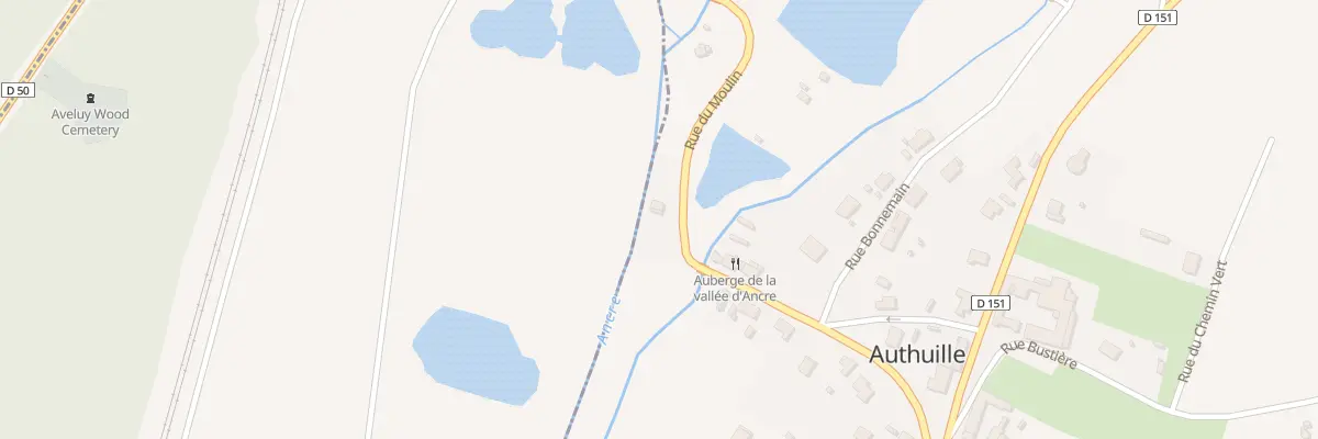 Plan du 9004 Rue du Moulin à Péronne