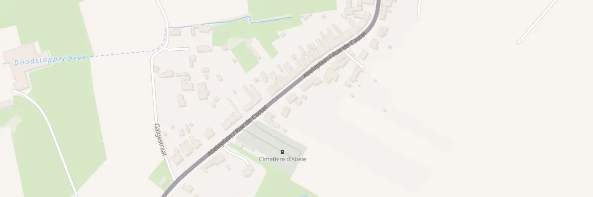 Plan du 503 Rue de Cassel à Boeschepe