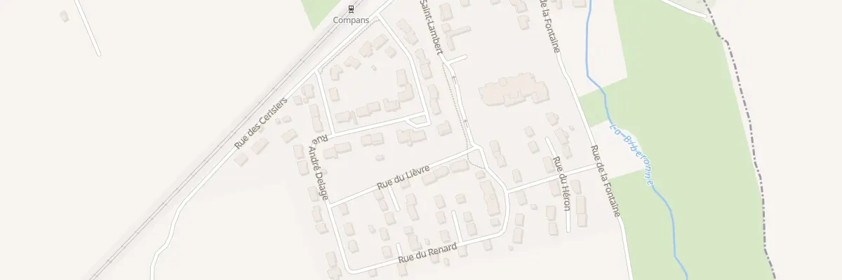 Plan du 16 Rue Lucien Malingre à Compans