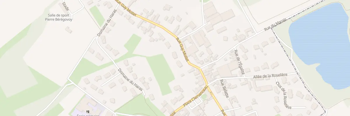 Plan du 13 Rue Guy Mollet à Verquigneul