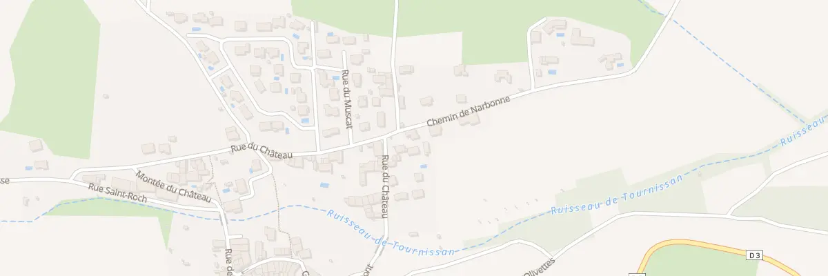 Plan du 2B Che de Narbonne à Tournissan