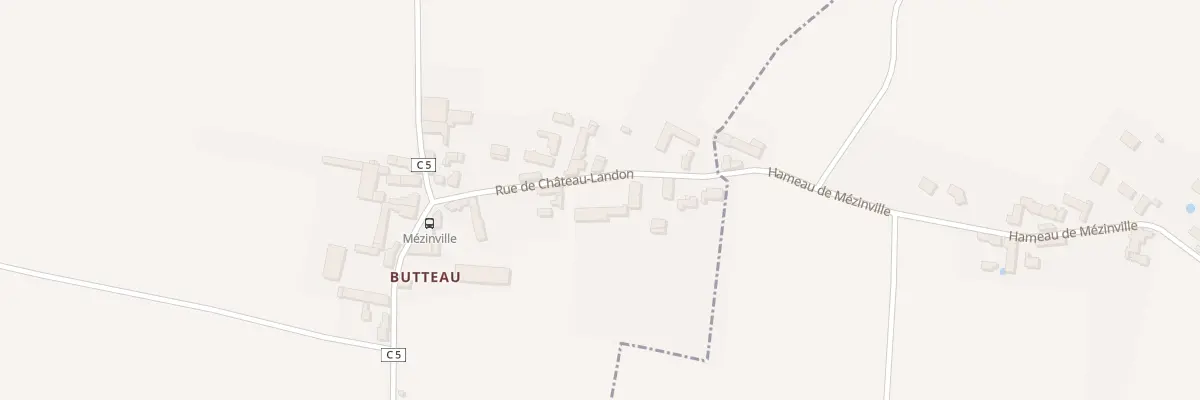 Plan du 9 Rue de Château-landon à Chenou