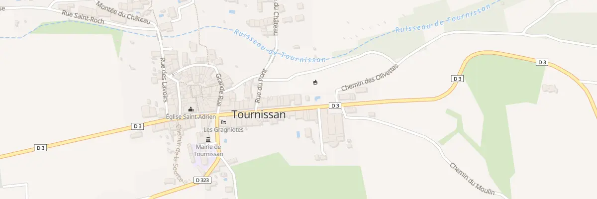 Plan du 35 Av de la Promenade à Tournissan