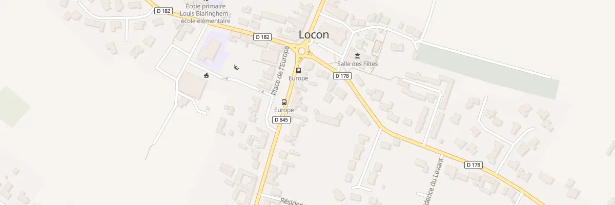 Plan du 234 Rue du 8 Mai à Locon