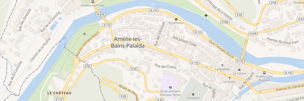 Plan du 49 Av du Vallespir à Amélie-les-Bains-Palalda