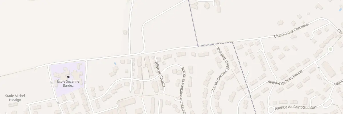 Plan du 26 Rue de la Fontaine du Meunier à Longperrier