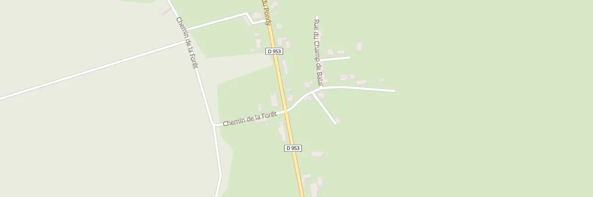 Plan du 334 Rte du Pondy à Charenton-du-Cher