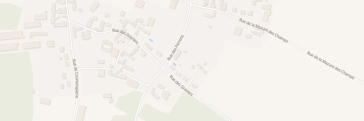 Plan du 13 Rue des Perrons à Treilles-en-Gâtinais