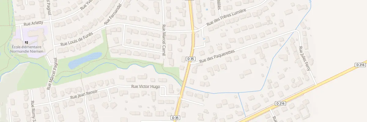 Plan du 3T Rue Jean Gabin à Chevry-Cossigny